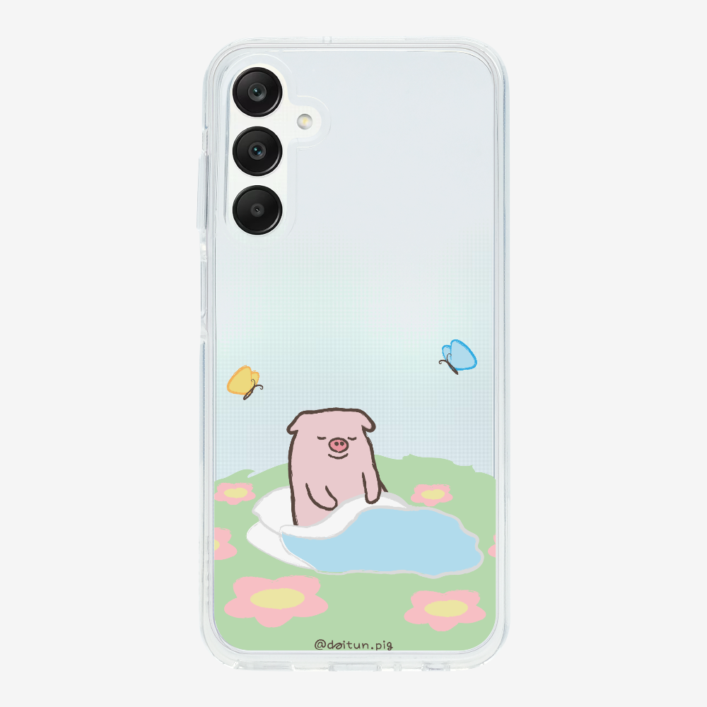Daitun Pig by the Green Pastures Phone Case