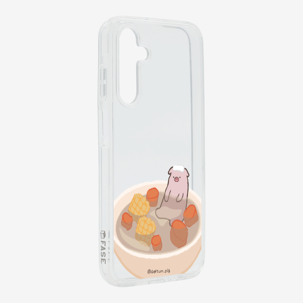 Corn and Carrot Daitun Pig Soup Phone Case