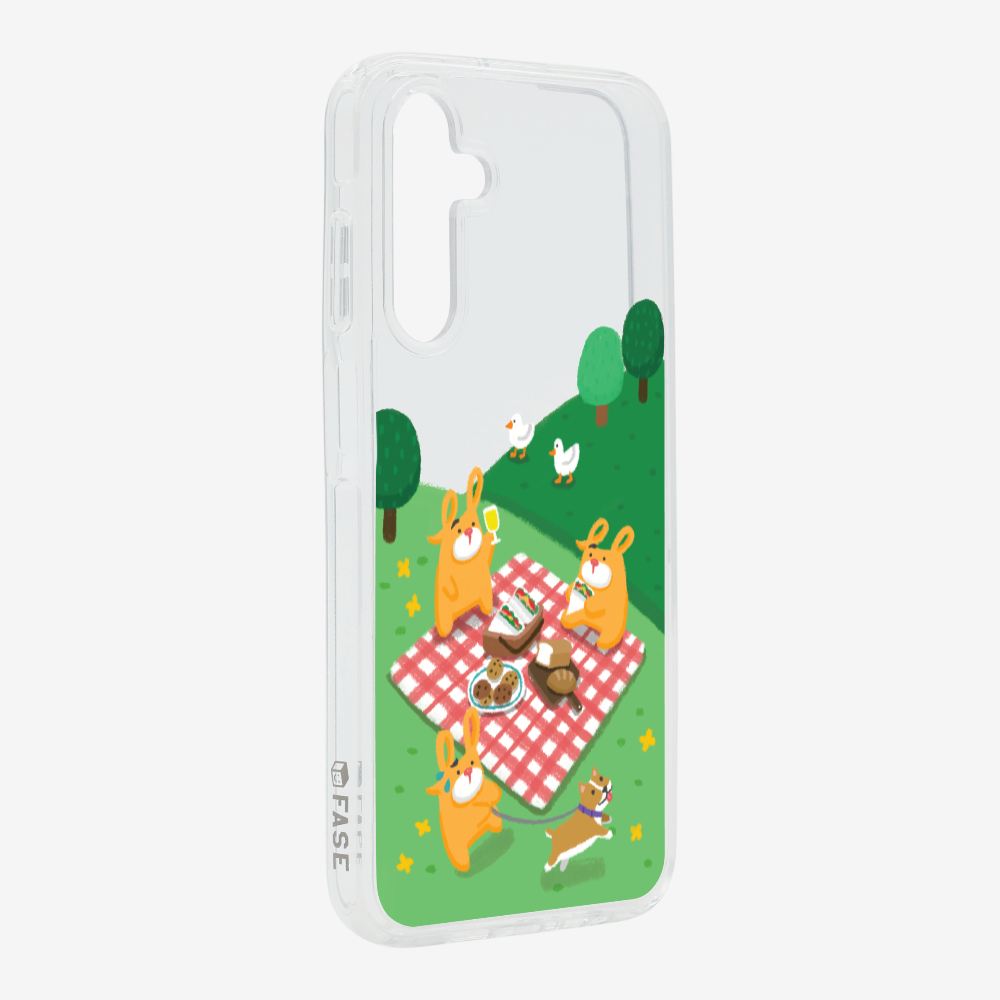 Bear Go Picnic Phone Case