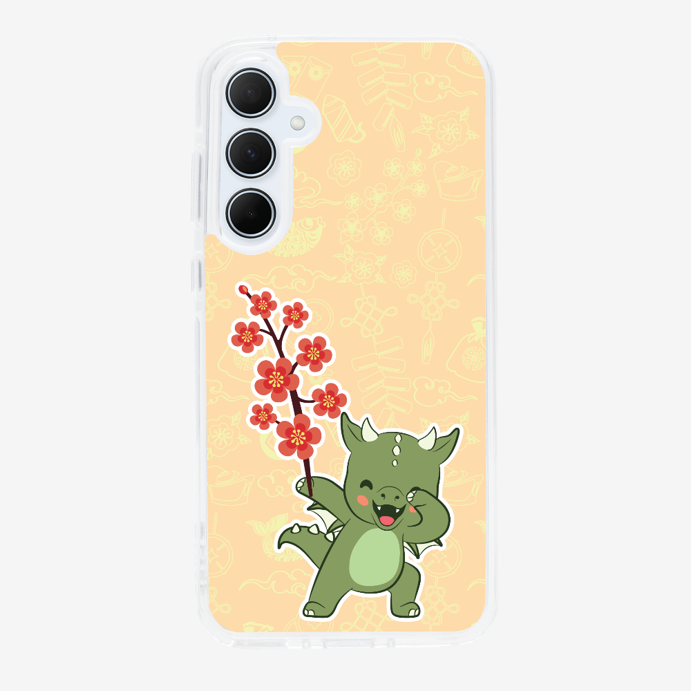 Anthony Peach Blossom Dragon Phone Case