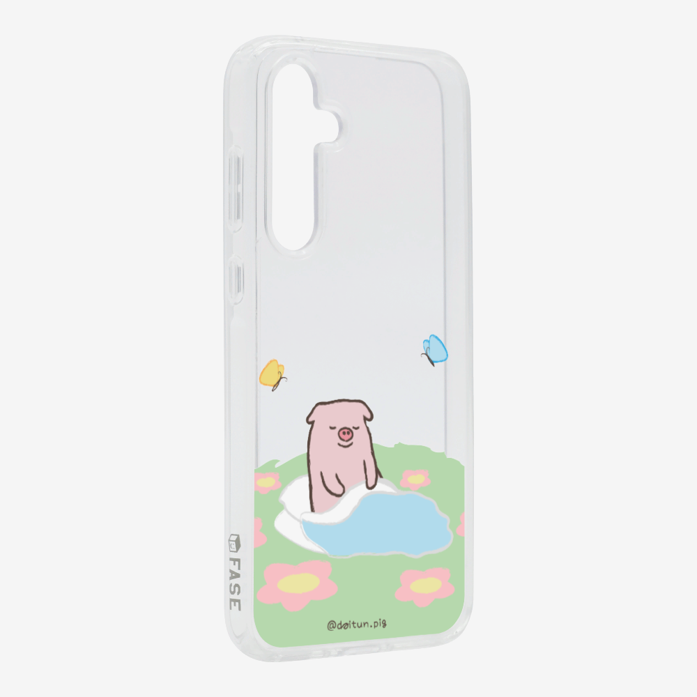 Daitun Pig by the Green Pastures Phone Case