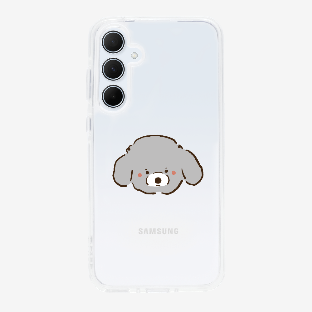 Germany Grey Poodle Phone Case
