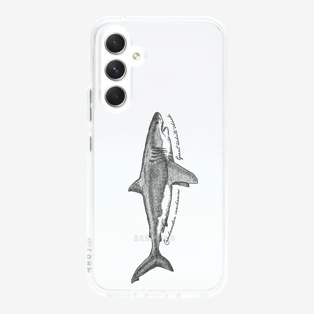 Great White Shark (Carcharodon carcharias) Phone Case