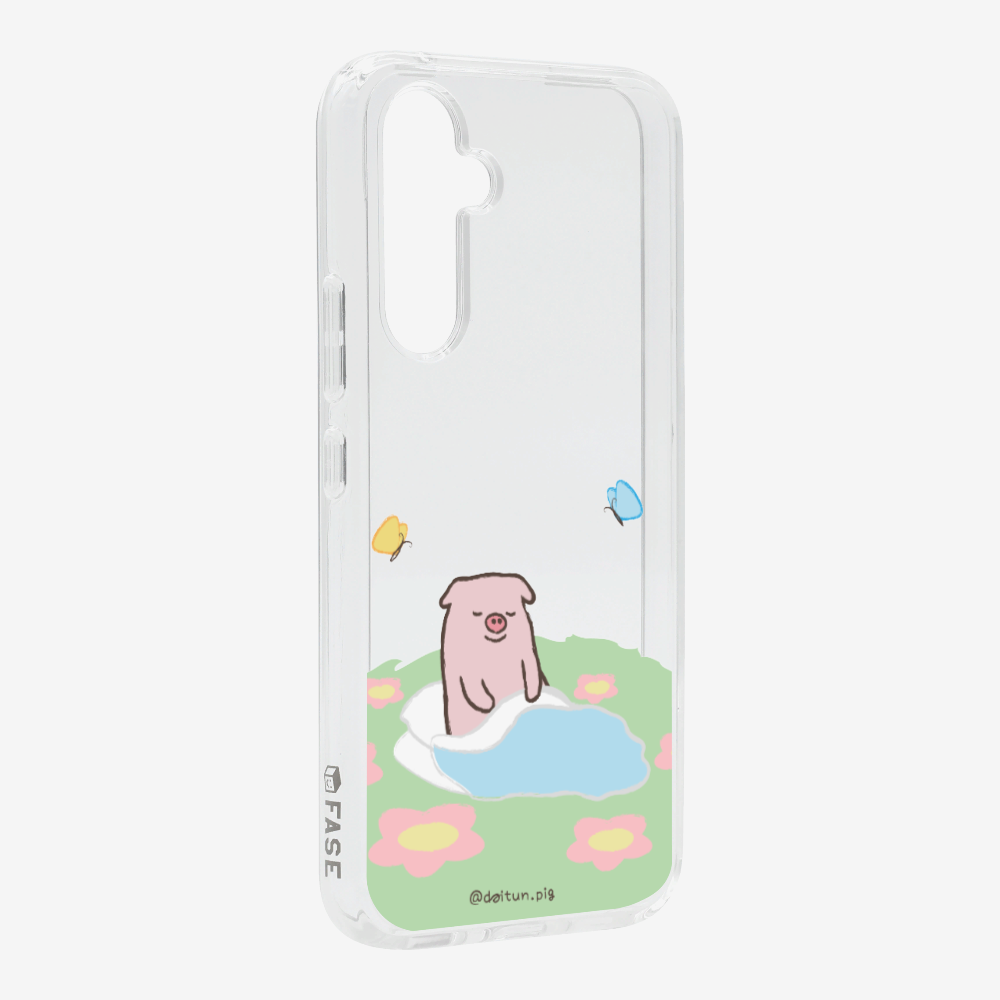 Daitun Pig by the Green Pastures Phone Case