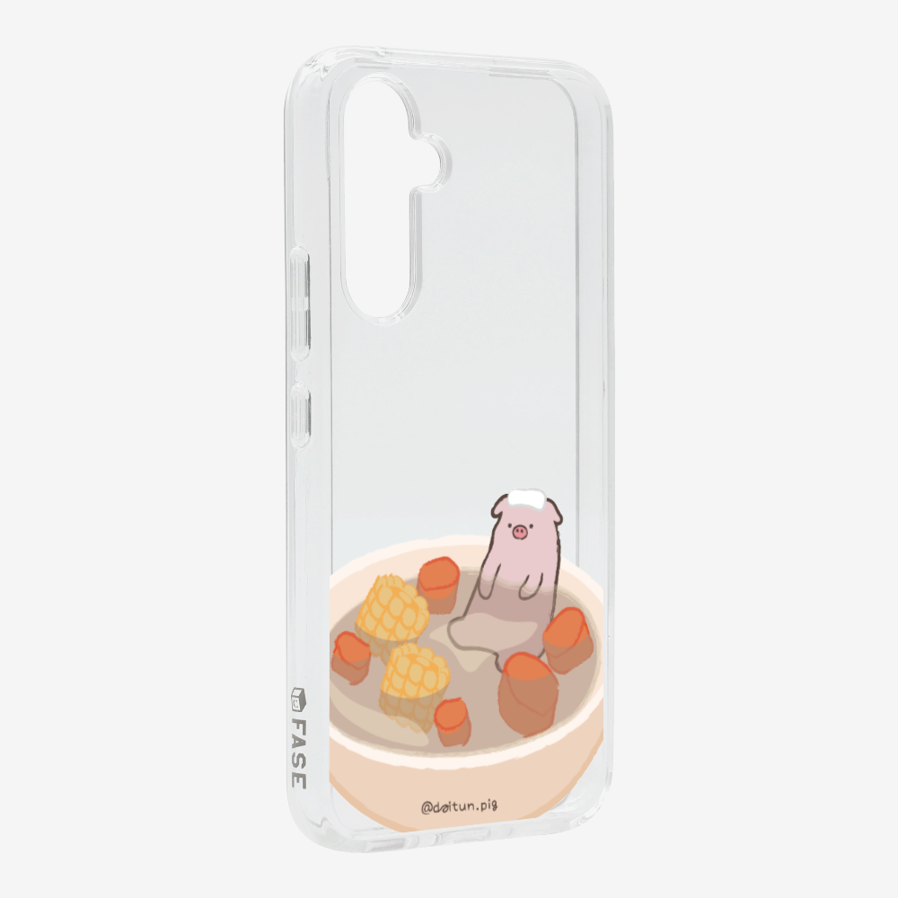 Corn and Carrot Daitun Pig Soup Phone Case