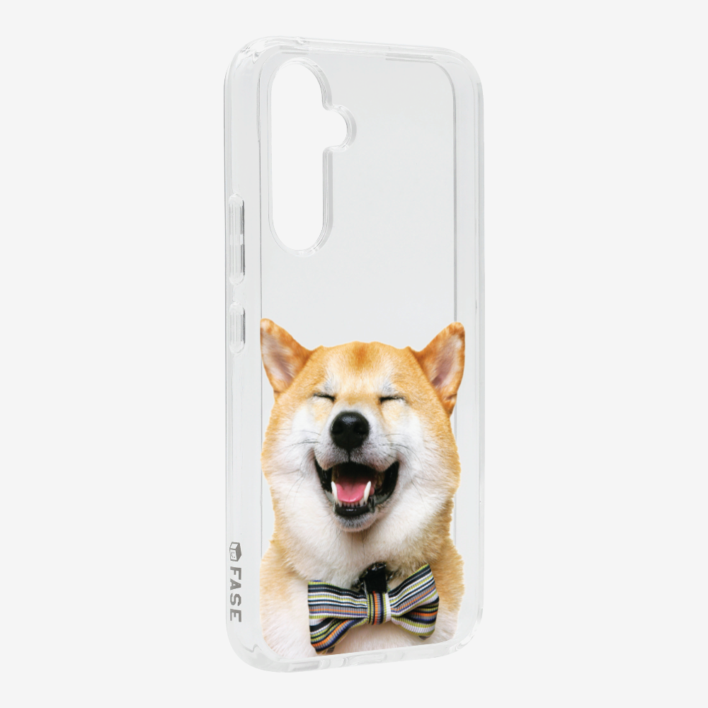笑瞇瞇柴犬 (透明)保護殼