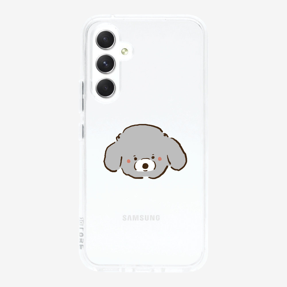 Germany Grey Poodle Phone Case