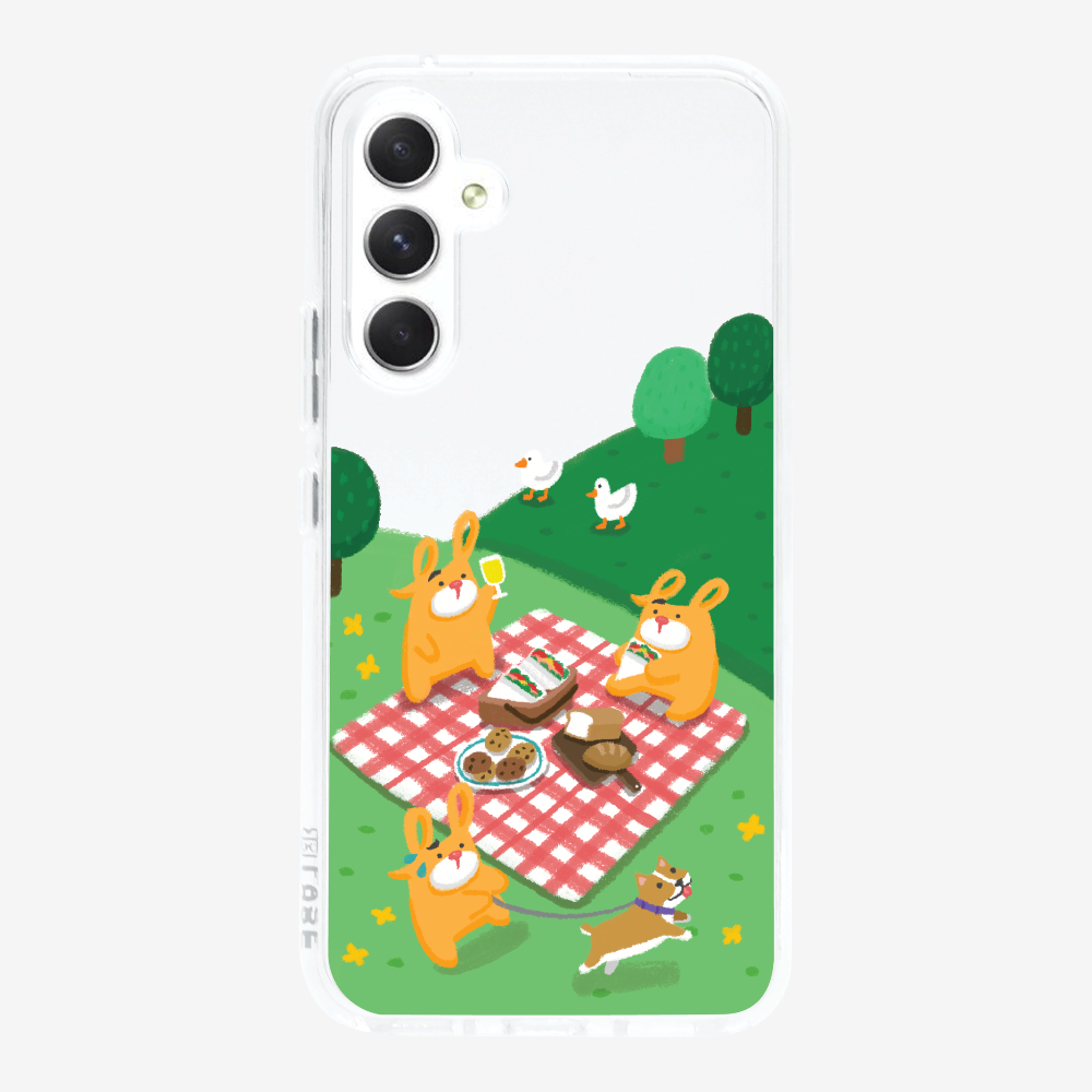 Bear Go Picnic Phone Case