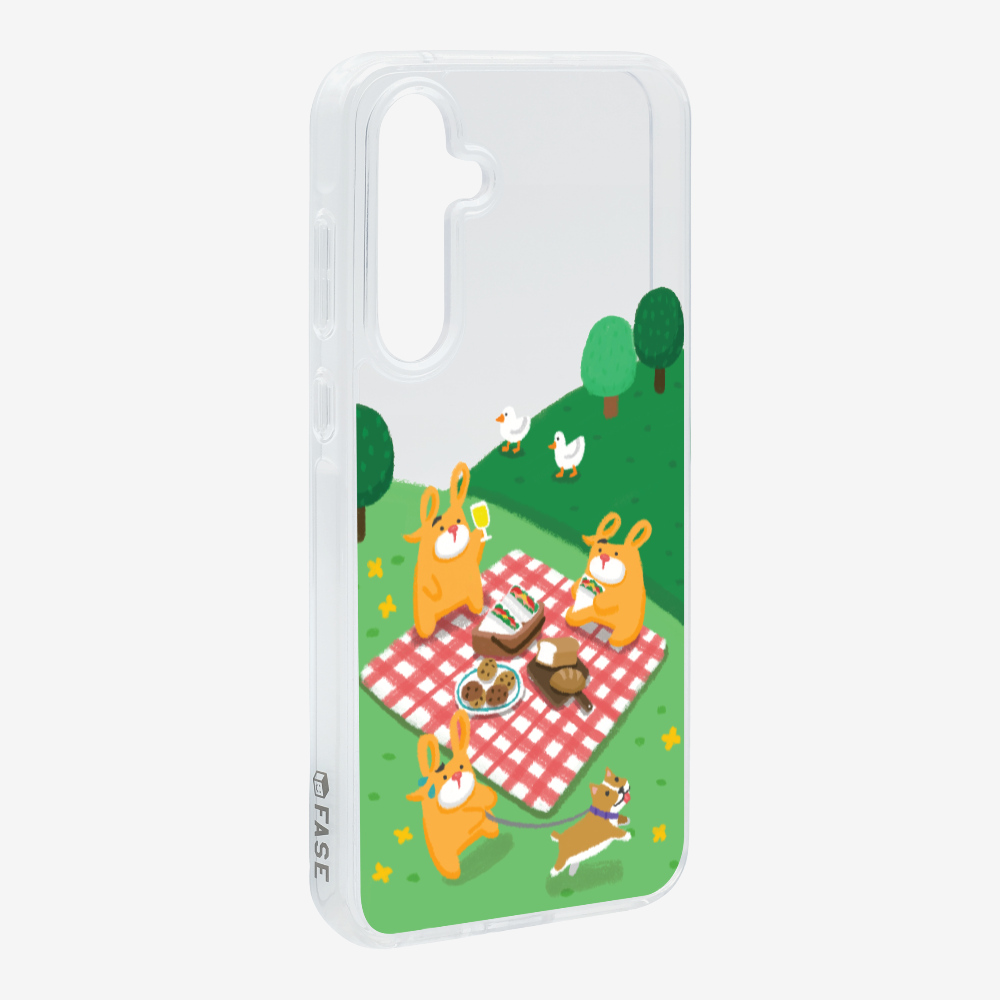 Bear Go Picnic Phone Case