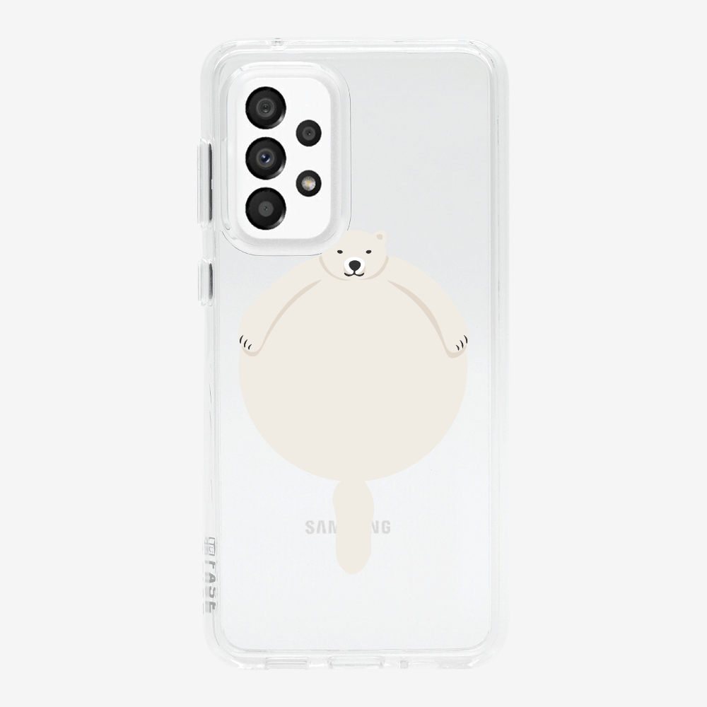 Bloated Polar Bear Phone Case