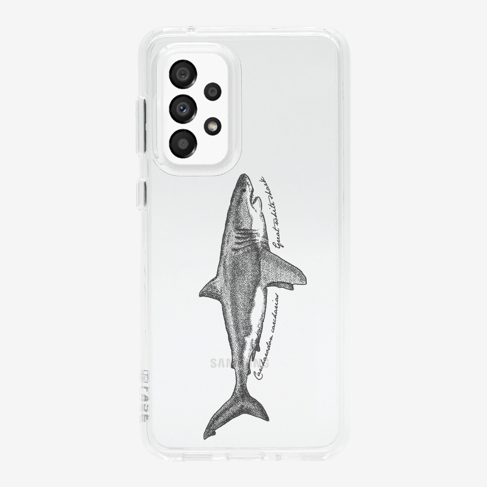Great White Shark (Carcharodon carcharias) Phone Case
