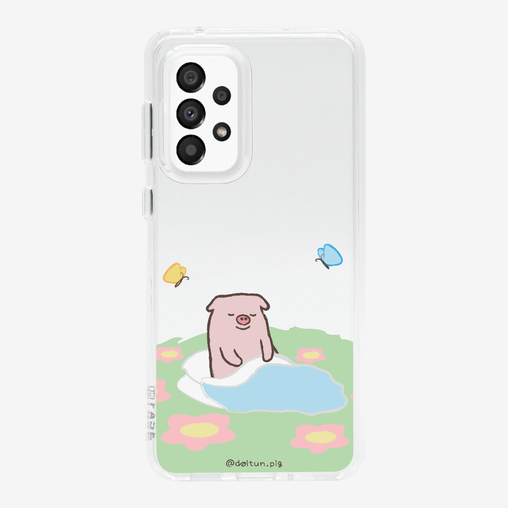Daitun Pig by the Green Pastures Phone Case