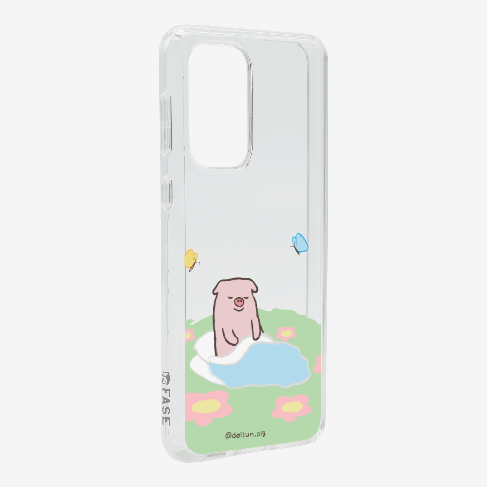 Daitun Pig by the Green Pastures Phone Case