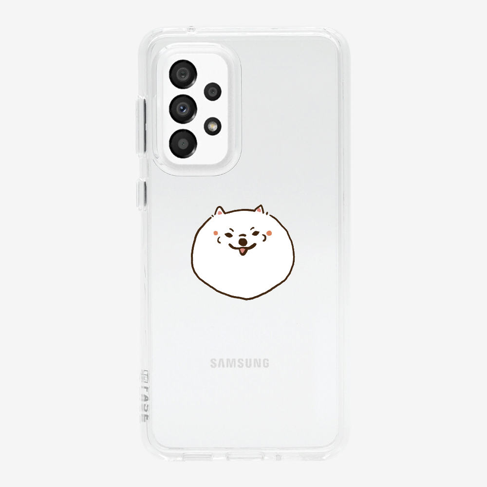 Germany White Pomeranian Phone Case