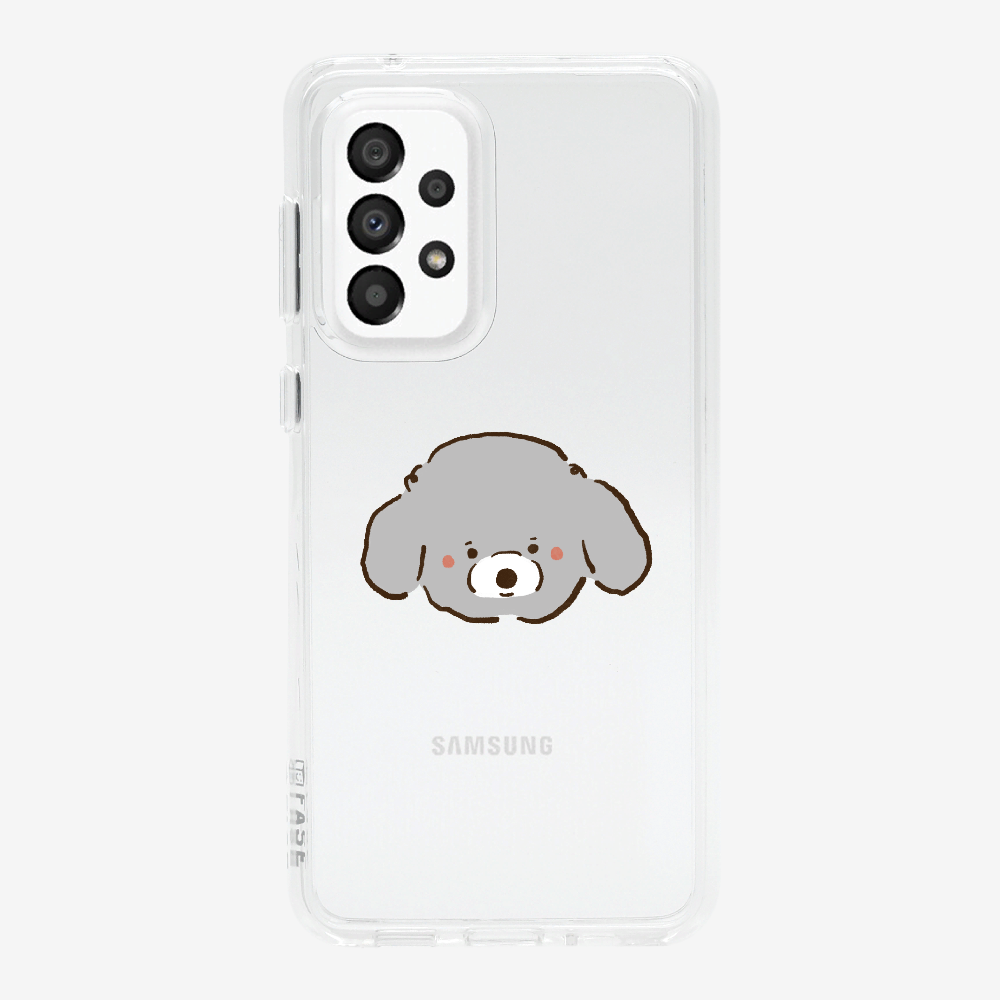 Germany Grey Poodle Phone Case