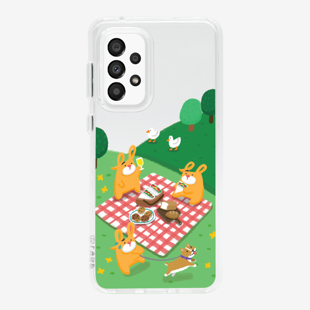 Bear Go Picnic Phone Case
