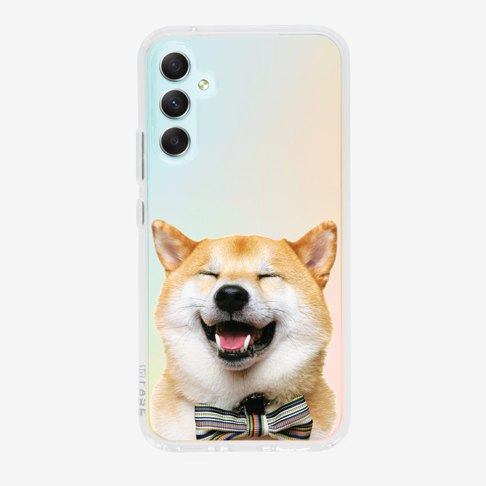 笑瞇瞇柴犬 (透明)保護殼