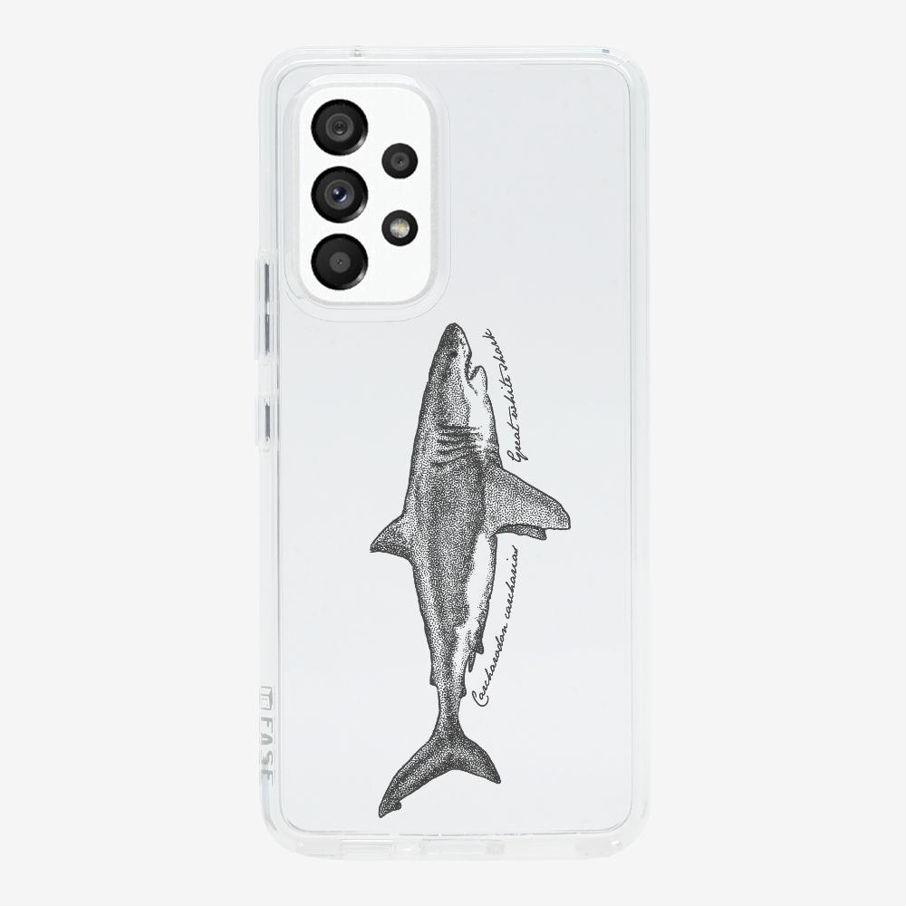 Great White Shark (Carcharodon carcharias) Phone Case