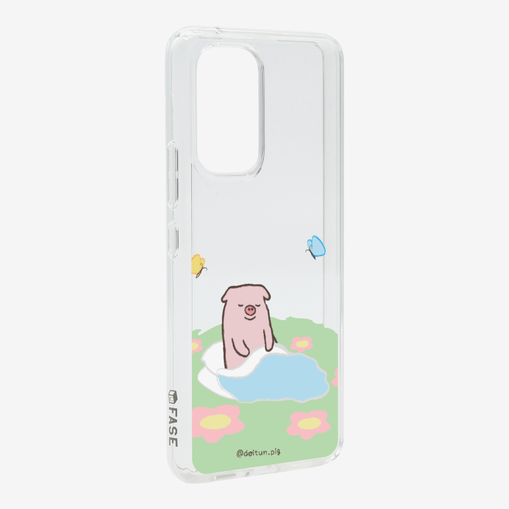 Daitun Pig by the Green Pastures Phone Case