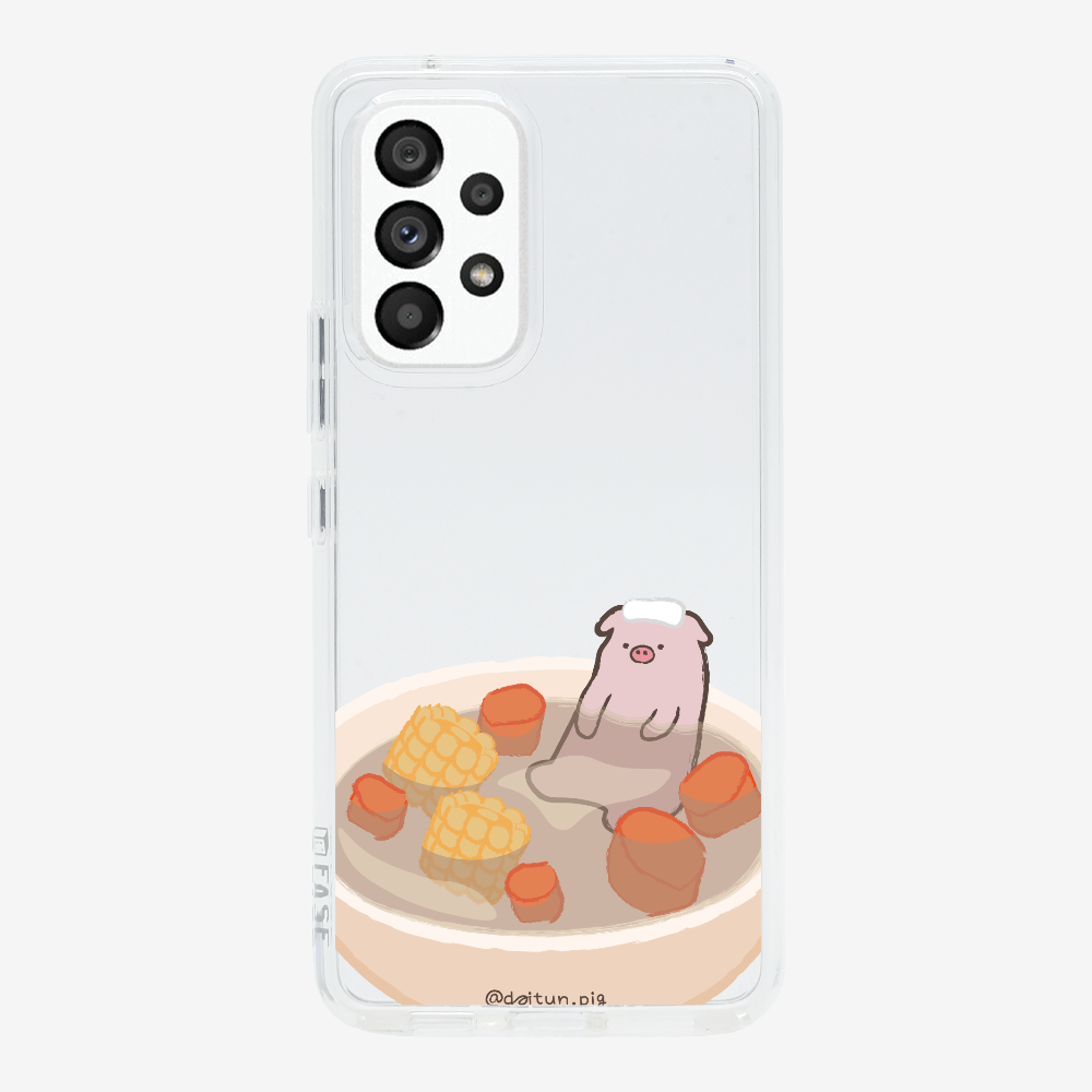 Corn and Carrot Daitun Pig Soup Phone Case