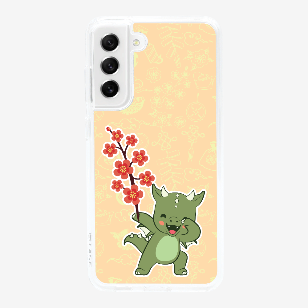 Anthony Peach Blossom Dragon Phone Case