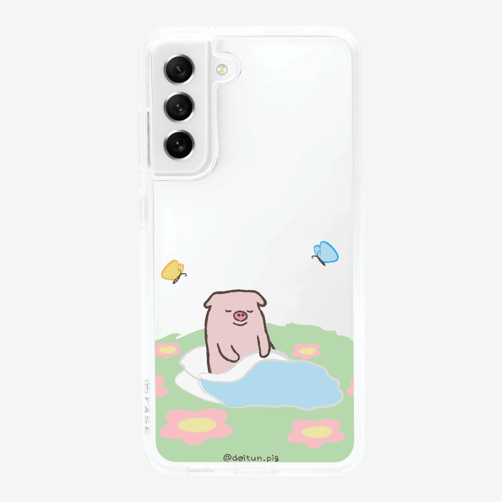 Daitun Pig by the Green Pastures Phone Case