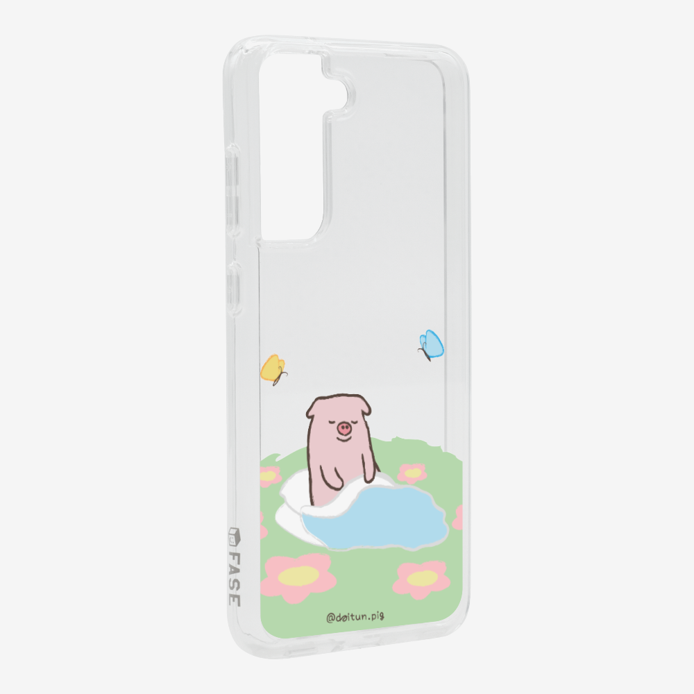 Daitun Pig by the Green Pastures Phone Case