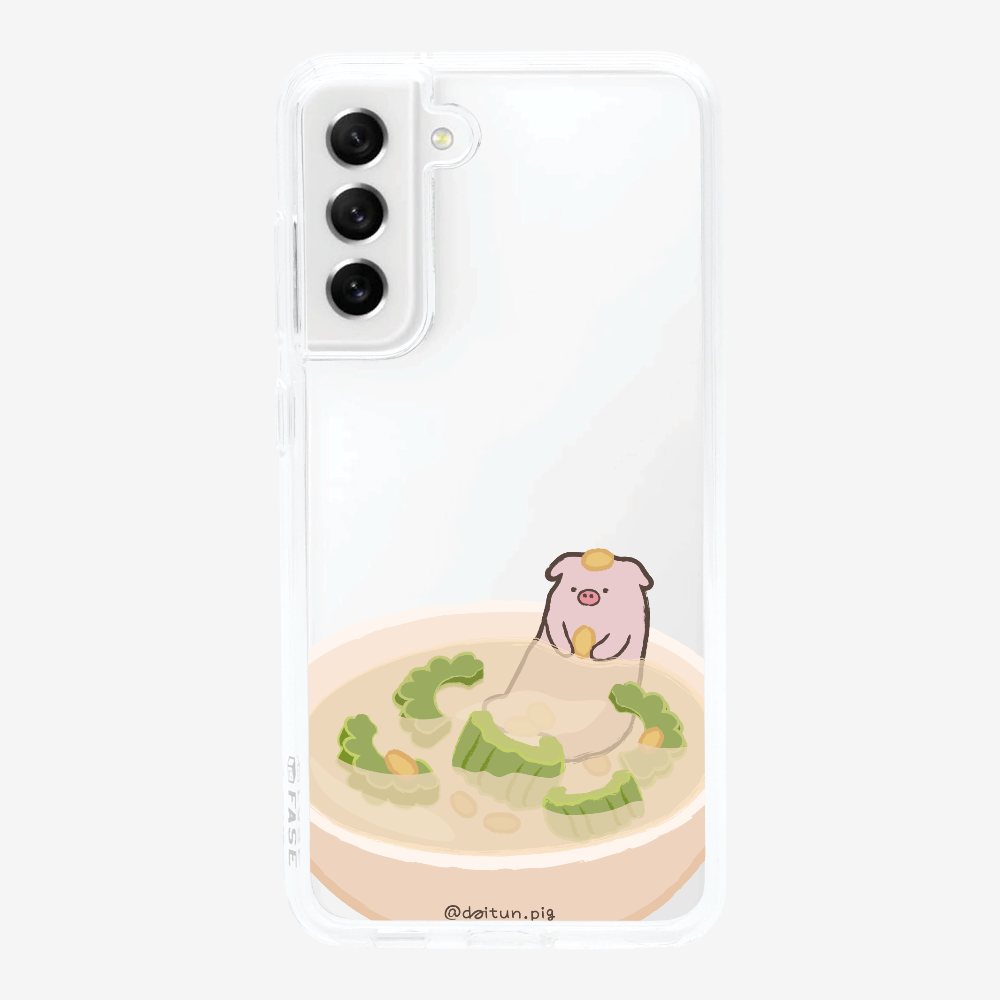 大豚苦瓜黃豆排骨湯保護殼