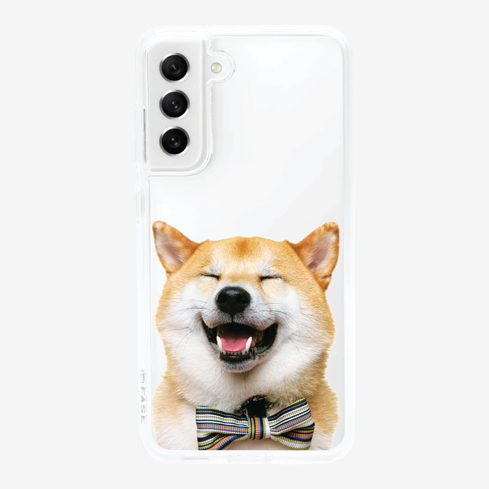 笑瞇瞇柴犬 (透明)保護殼