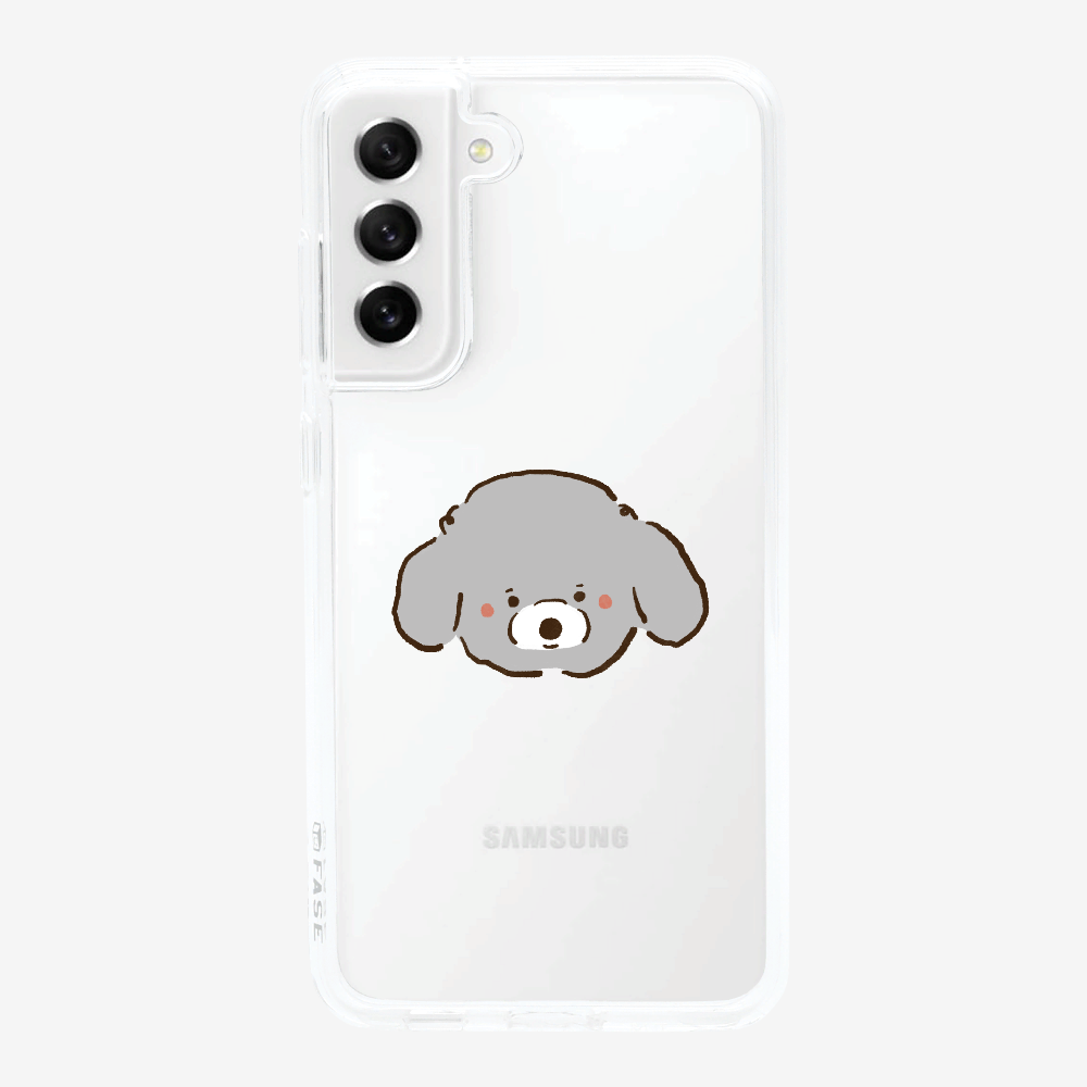 Germany Grey Poodle Phone Case