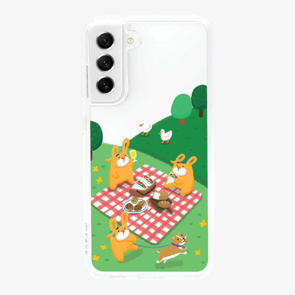 Bear Go Picnic Phone Case