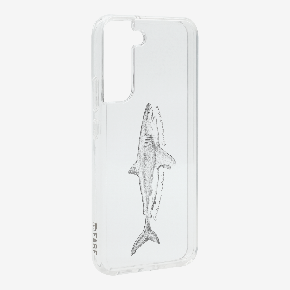Great White Shark (Carcharodon carcharias) Phone Case