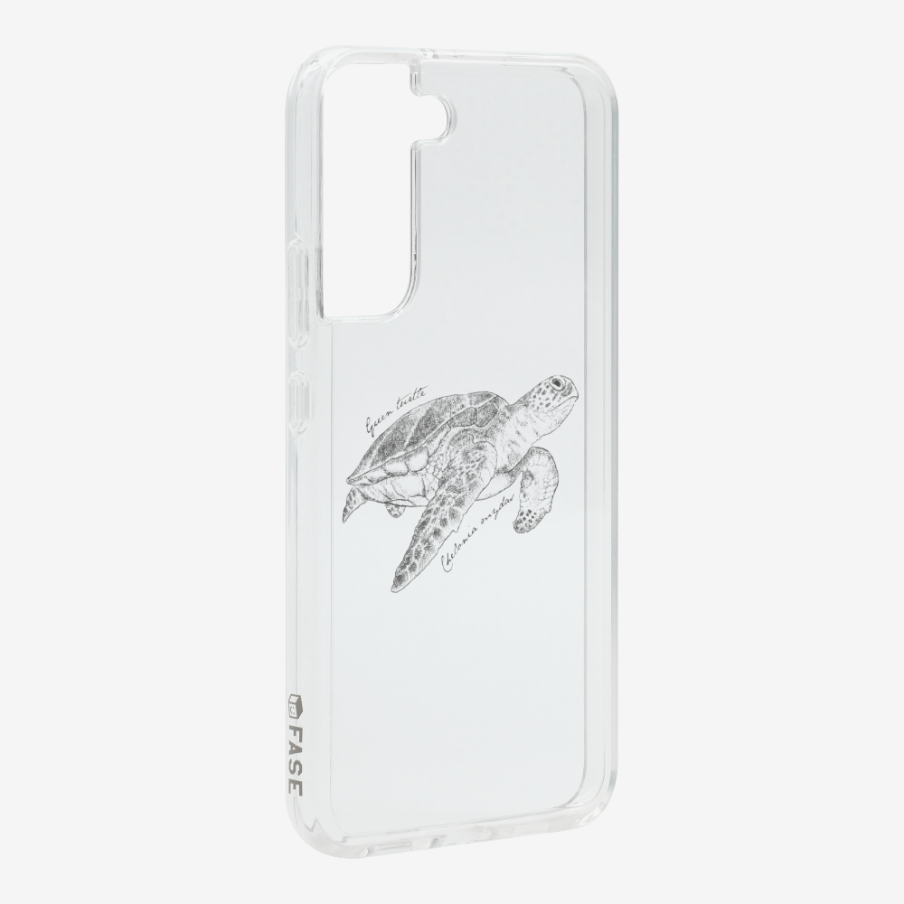 Green Turtle (Chelonia mydas) Phone Case