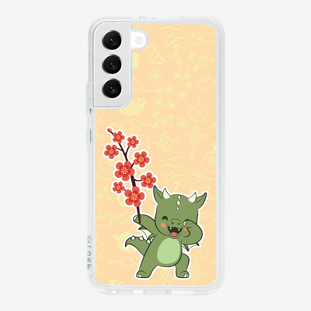 Anthony Peach Blossom Dragon Phone Case
