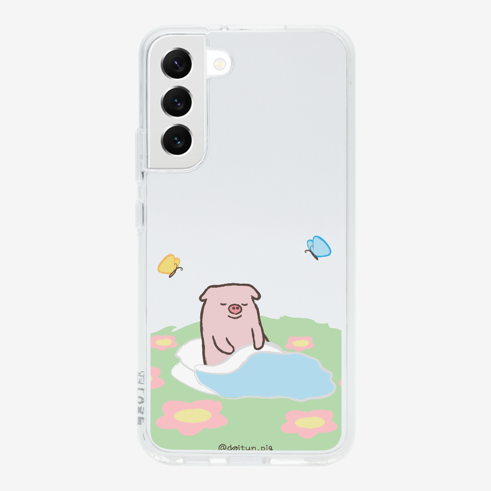 Daitun Pig by the Green Pastures Phone Case