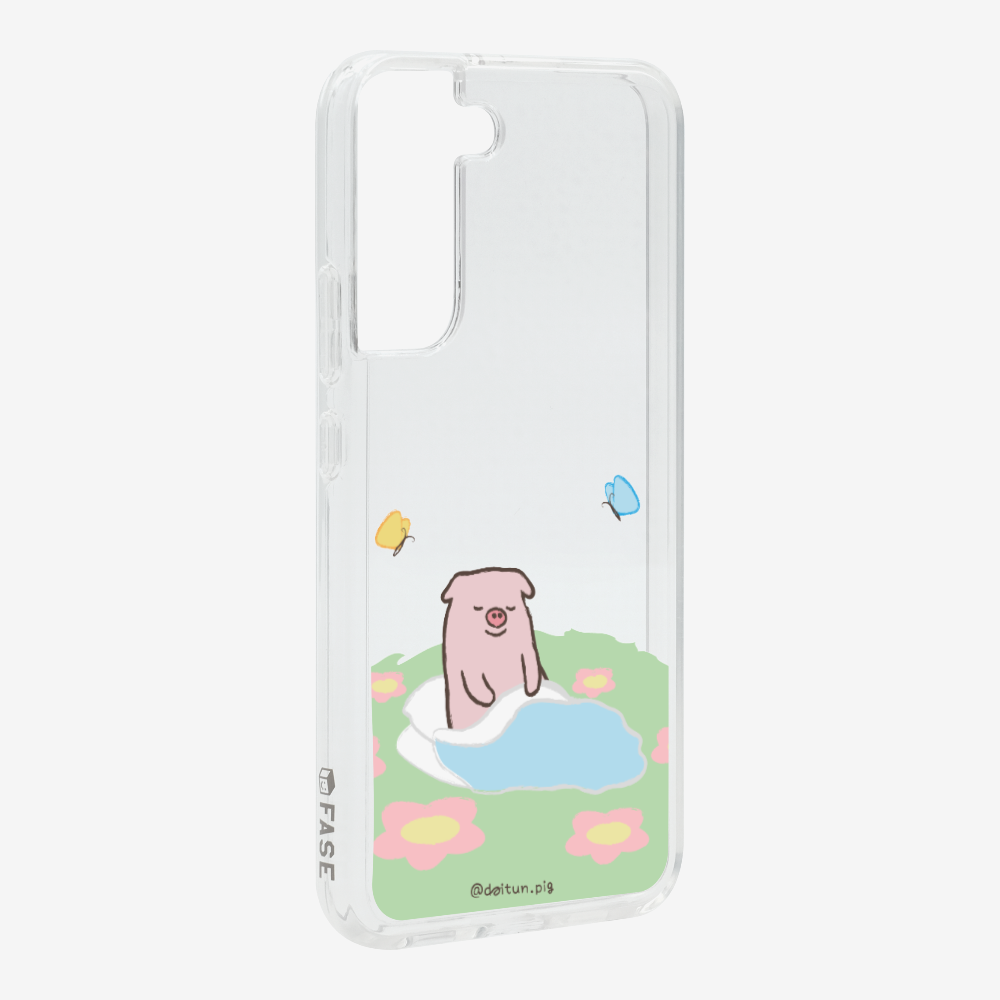 Daitun Pig by the Green Pastures Phone Case