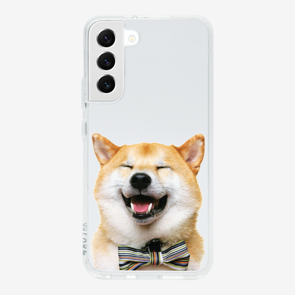 笑瞇瞇柴犬 (透明)保護殼