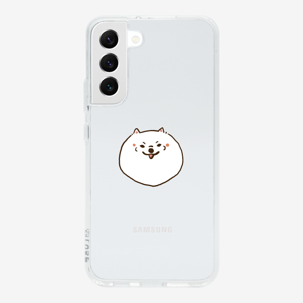 Germany White Pomeranian Phone Case