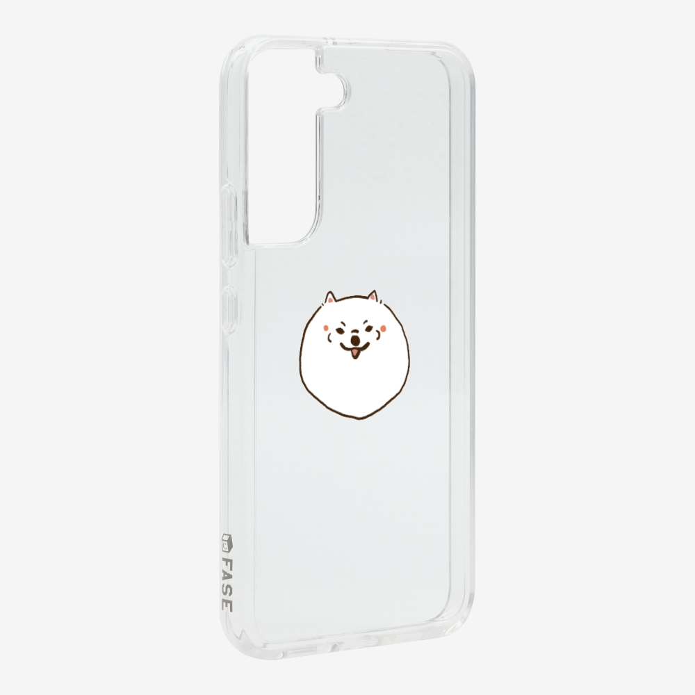 Germany White Pomeranian Phone Case