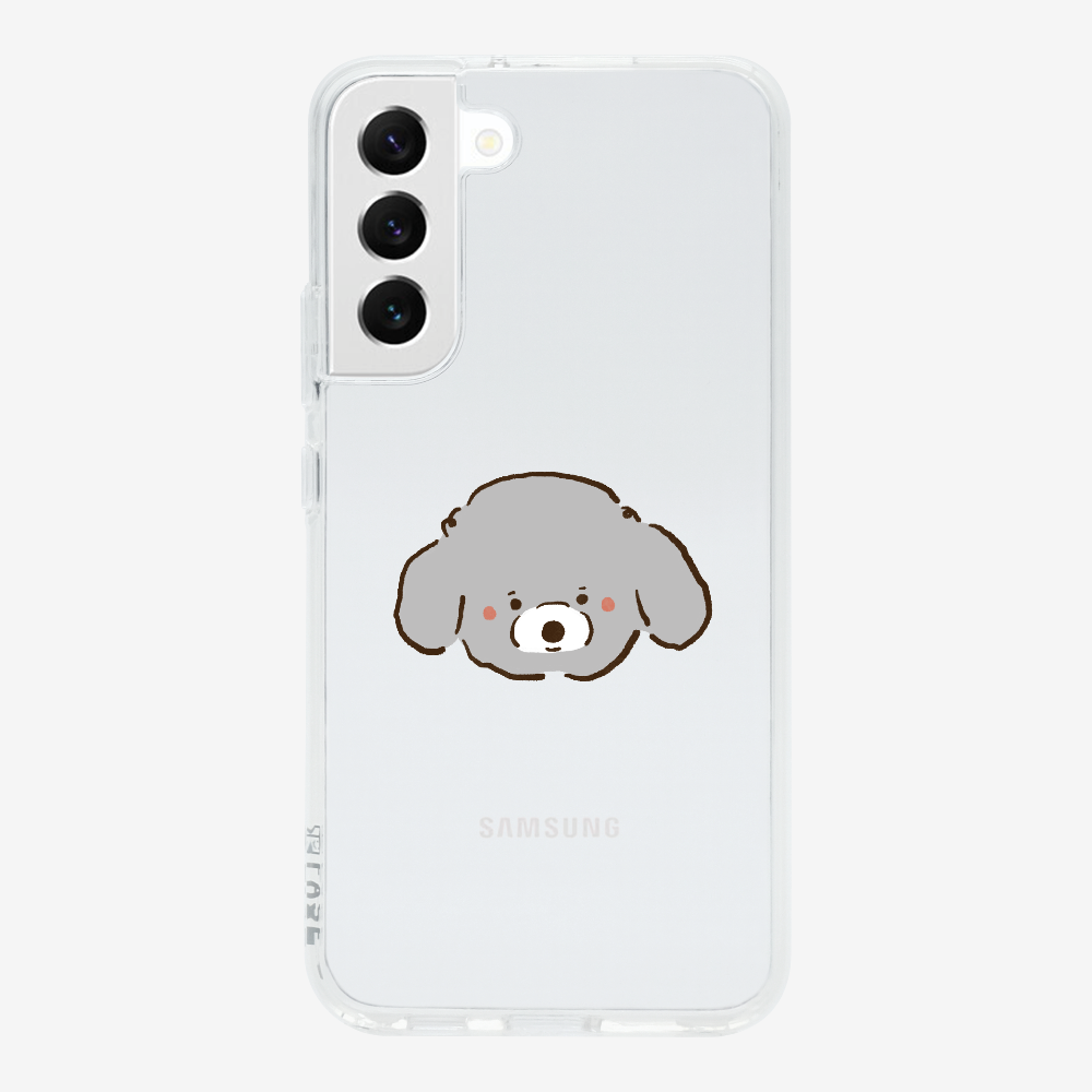 Germany Grey Poodle Phone Case