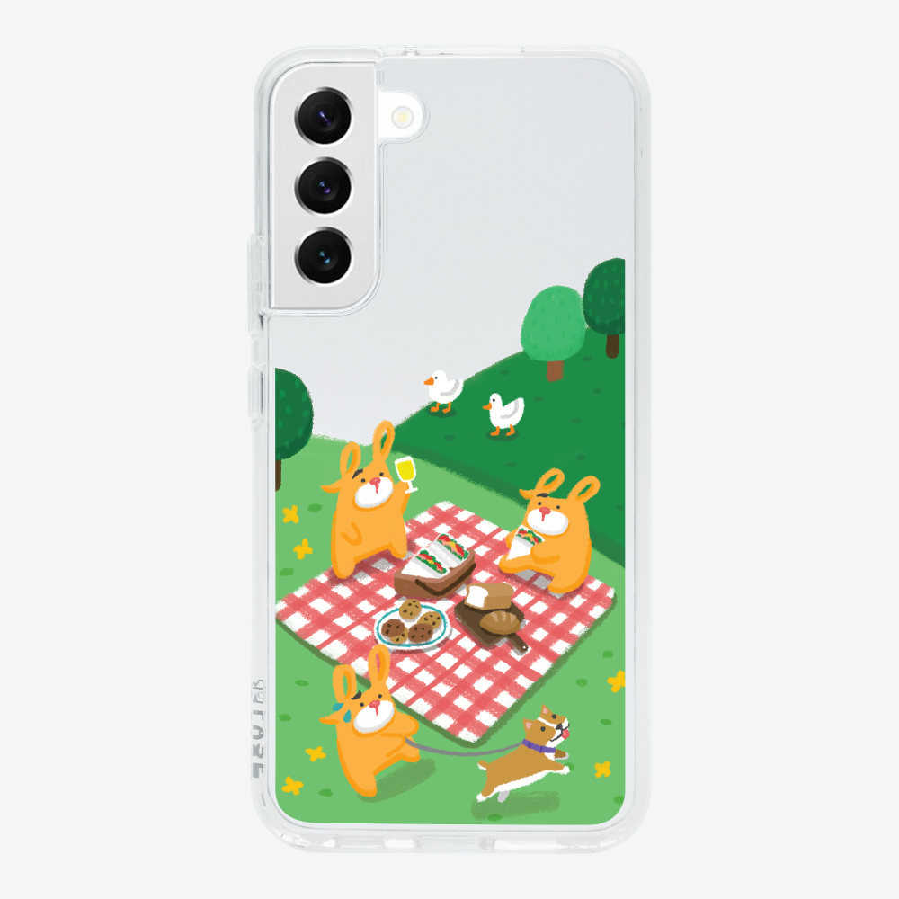 Bear Go Picnic Phone Case