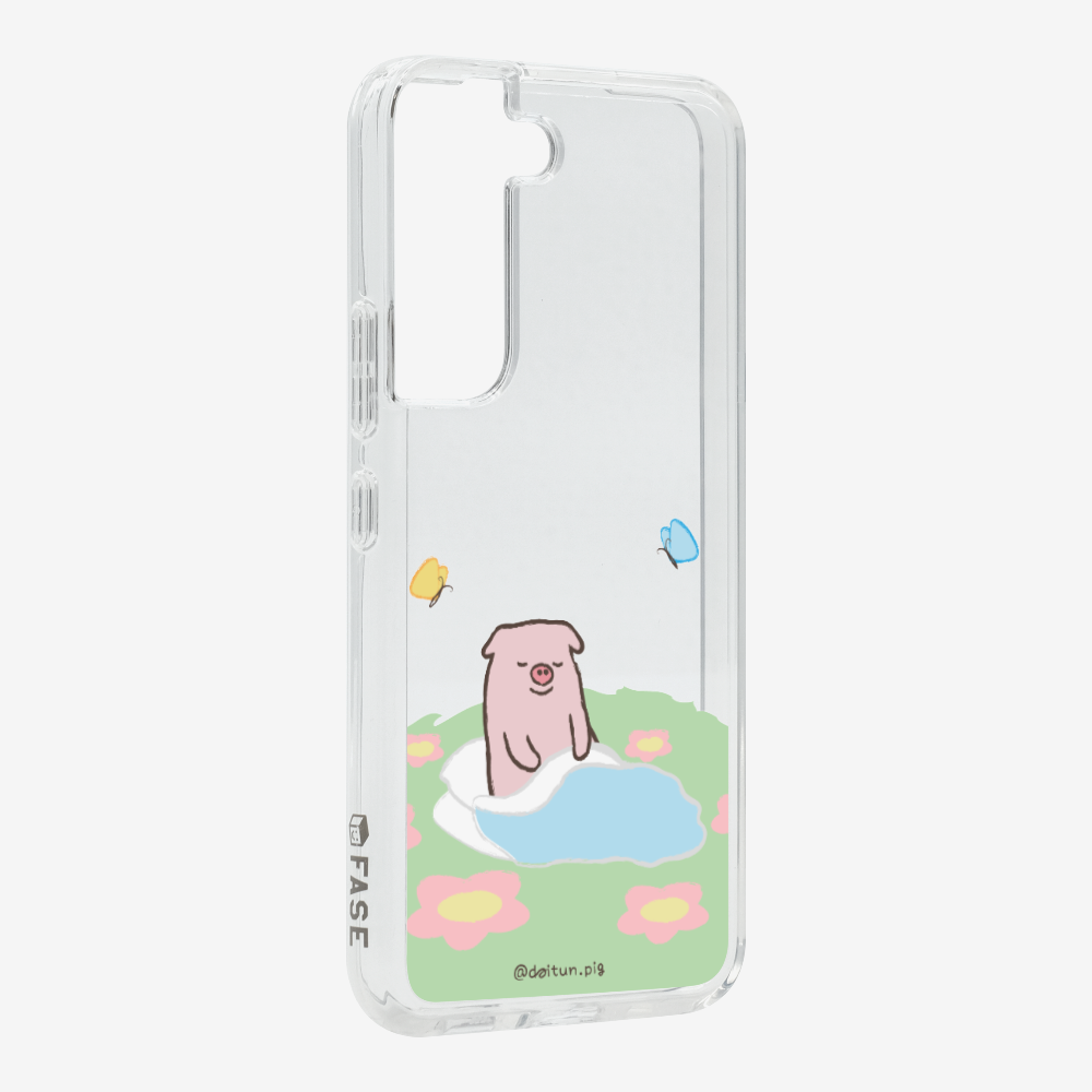 Daitun Pig by the Green Pastures Phone Case