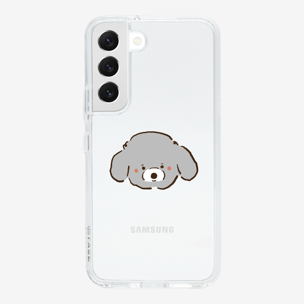 Germany Grey Poodle Phone Case
