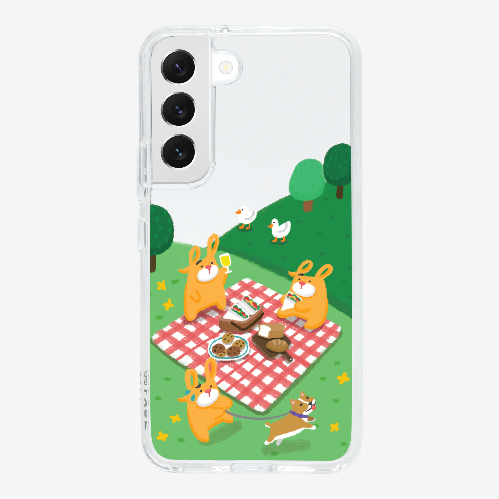 Bear Go Picnic Phone Case