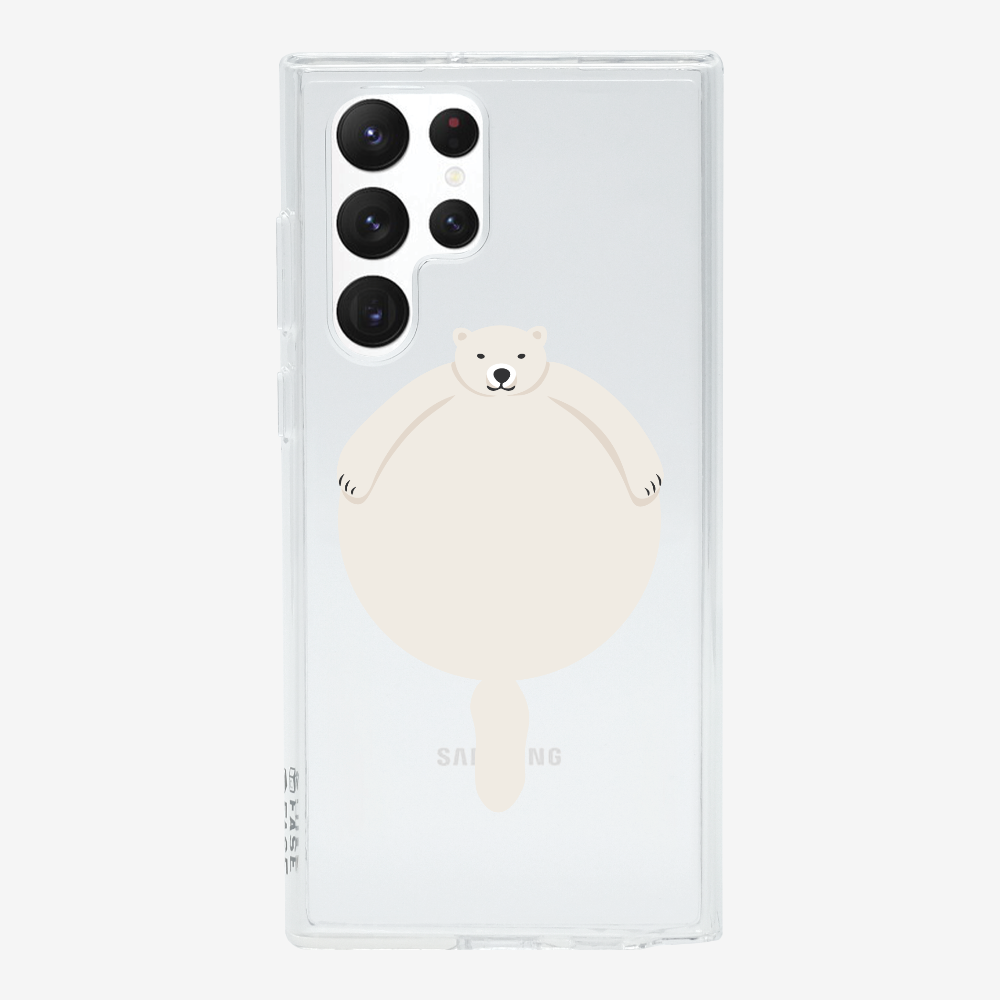 Bloated Polar Bear Phone Case