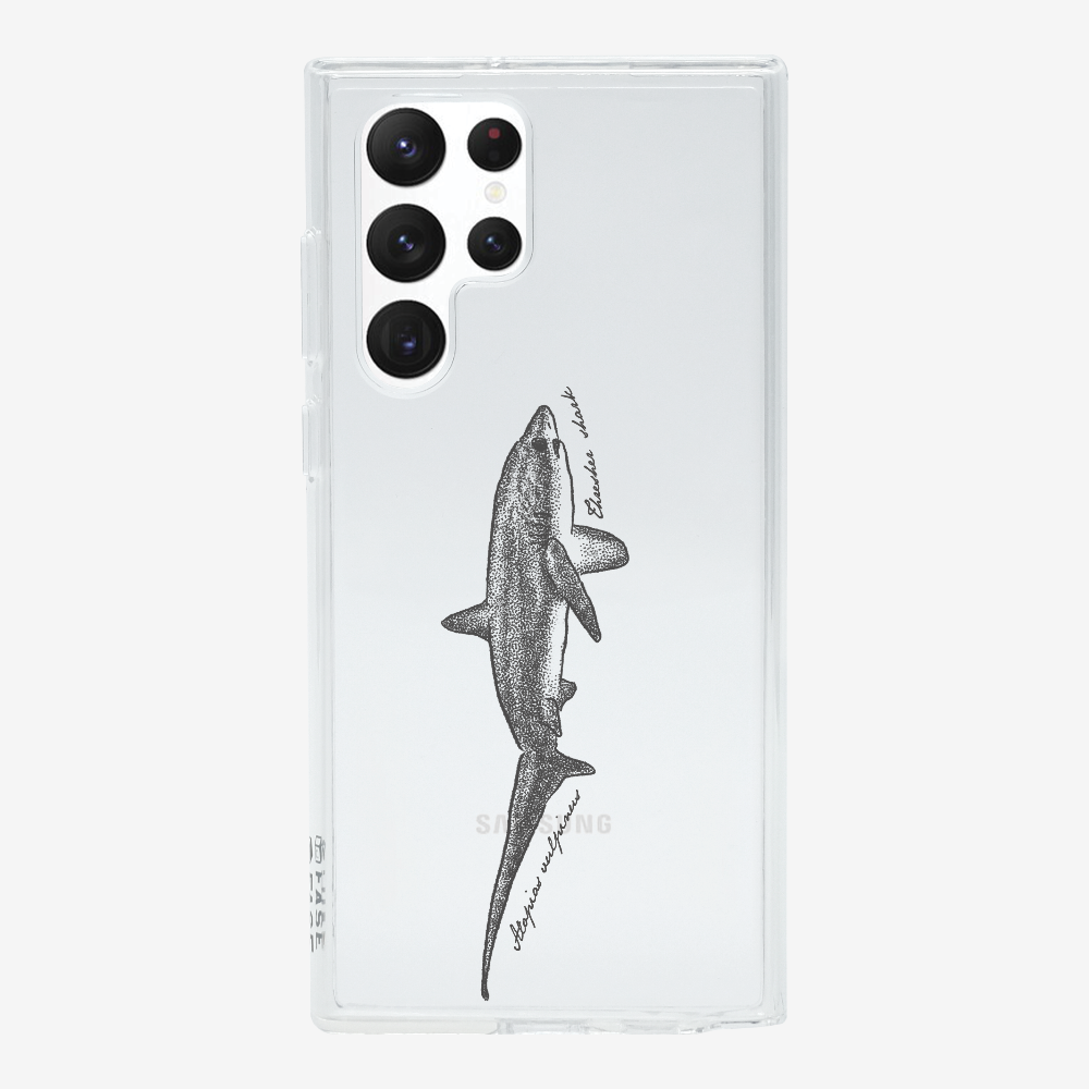 Thresher Shark (Alopias vulpinus) Phone Case