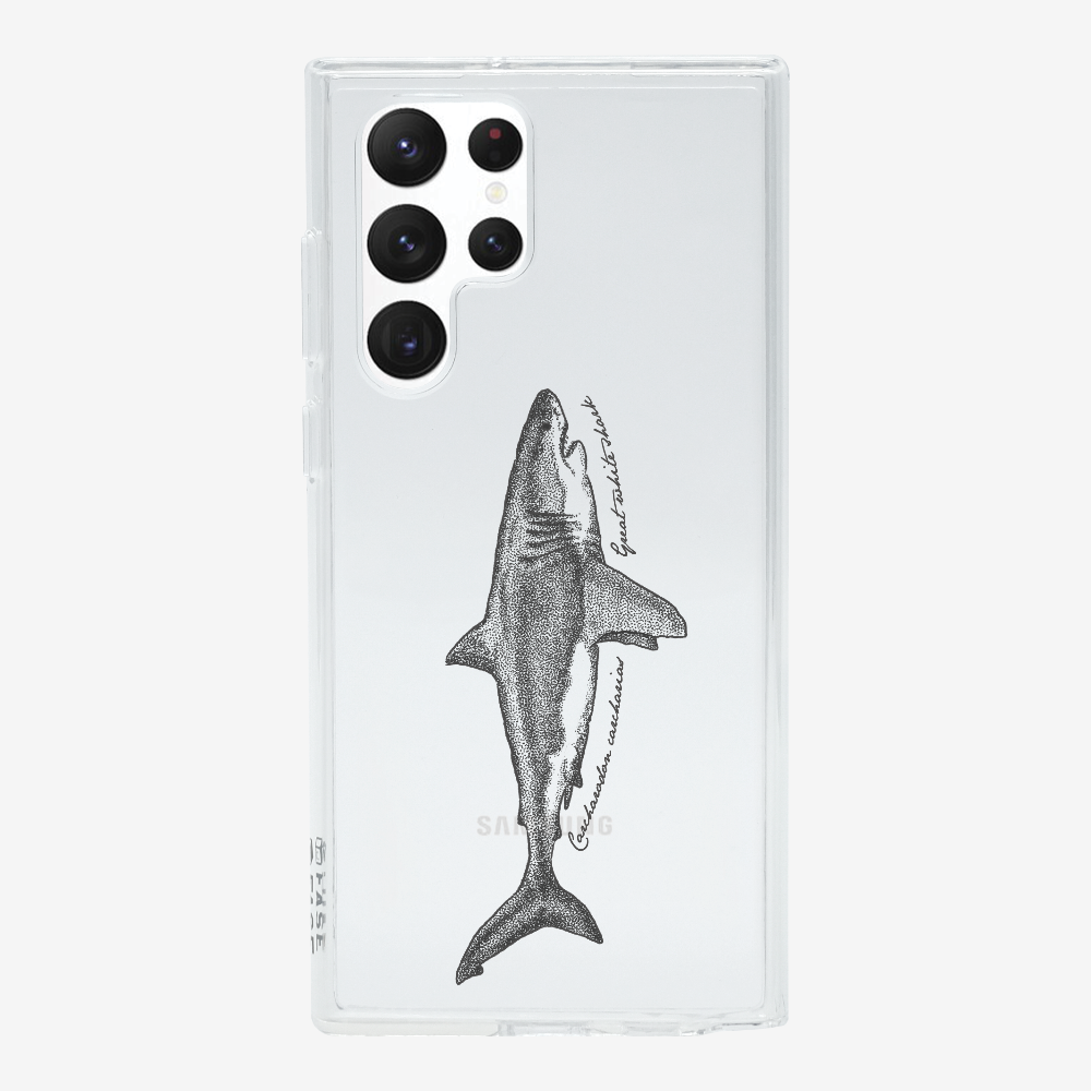 Great White Shark (Carcharodon carcharias) Phone Case