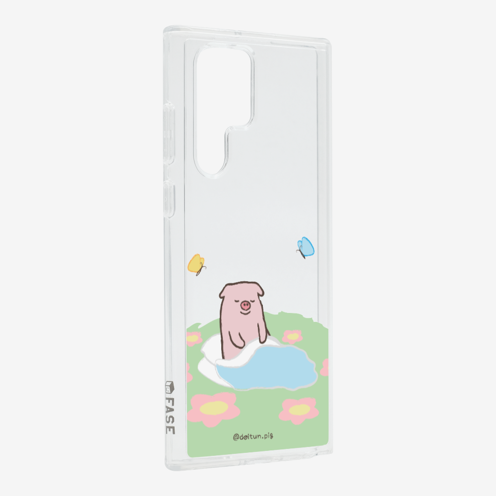 Daitun Pig by the Green Pastures Phone Case