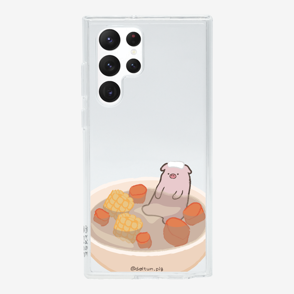 Corn and Carrot Daitun Pig Soup Phone Case