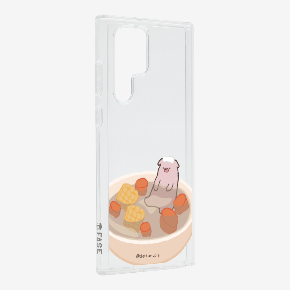 Corn and Carrot Daitun Pig Soup Phone Case